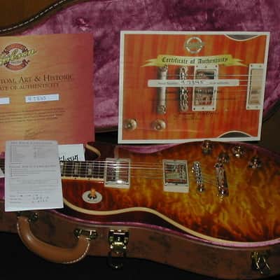 Gibson Les Paul '59 Reissue 2007 Cherry Burst  "Jimmy Wallace" image 2