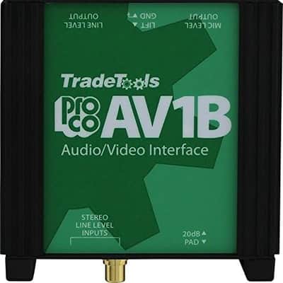 Pro Co Sound AV1B Audio Video Interface image 4