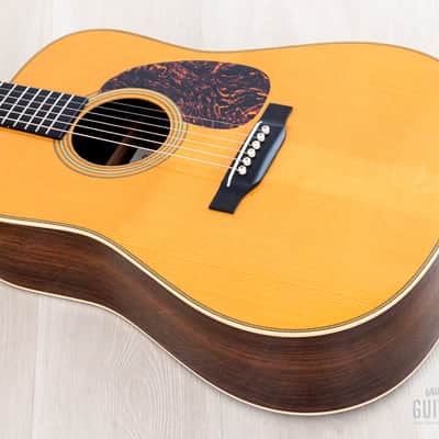 2010 Martin D-28 Marquis Herringbone Dreadnought Pre-War-Spec Adirondack Top, Near-Mint w/ Case & Tags image 12