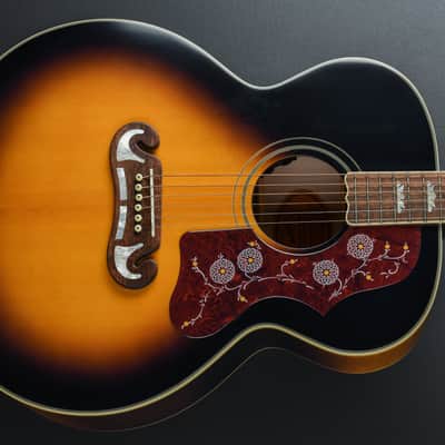 Epiphone "Inspired by Gibson" J-200 - Aged Gloss Vintage Sunburst image 1