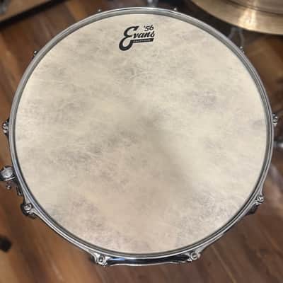 **Rare** Pearl Sensitone 15x5 African Mahogany Baritone Snare - Natural Mahogany Satin image 8
