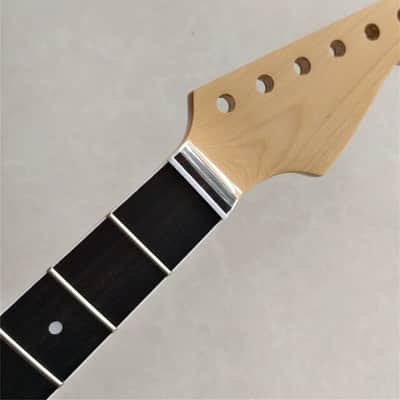 Gloss Electric Guitar Neck Baritone Style 22 Fret 27 Inch rosewood image 2