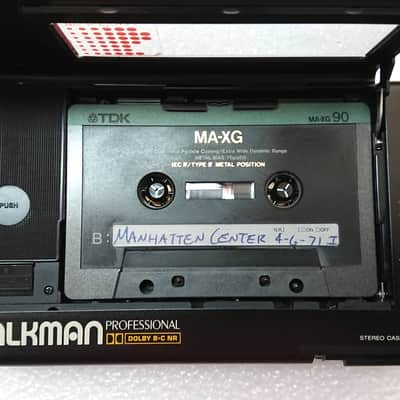 Sony WM-D6C Walkman Professional / Stereo Cassette-Corder - Perfect with the following original accessories: dedicated Sony ECM-909A Stereo Microphone & Electret Microphone Lavaliere - Perfect image 15