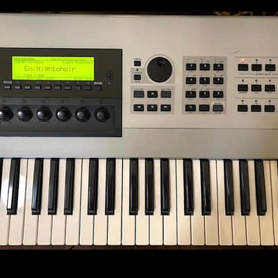 Yamaha EX5S Realtime Control Synthesizer 1998 Silver