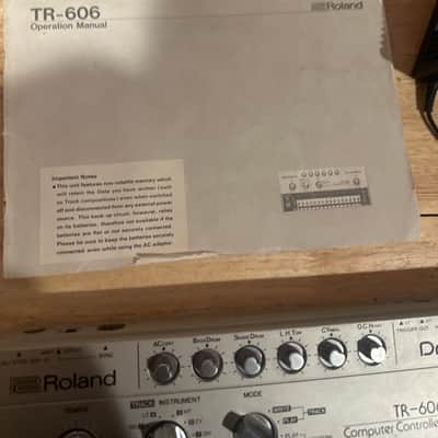 Roland TR-606 Drumatix 1980s - Silver image 9