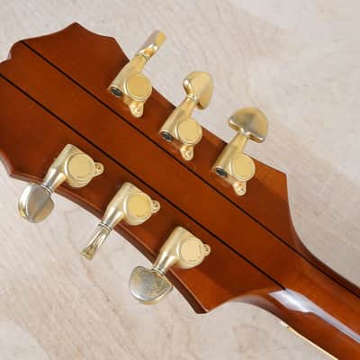 Epiphone Emperor-J (Japanese Domestic) MIJ 1993 Sunburst Tereda Japan w/ Hard Case image 6