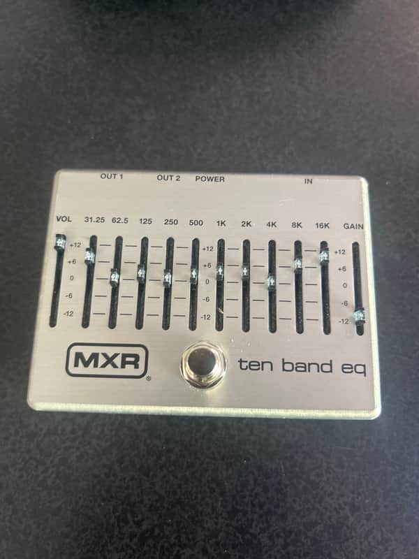 MXR M108S Ten Band EQ 2016 - Present - Silver image 1