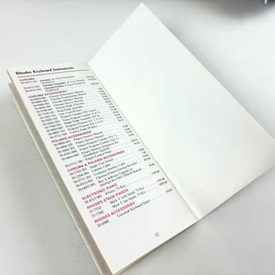 Fender Suggested Retail Price List – January 15, 1989 image 5