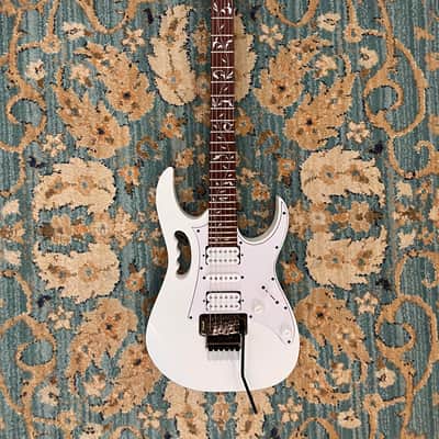 Ibanez JEMJR-WH Steve Vai Signature with Jatoba Fretboard 2018 - Present - White image 12