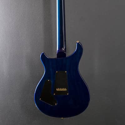 Paul Reed Smith Custom 24 10 Top - Royal Blue Burst Wraparound image 5