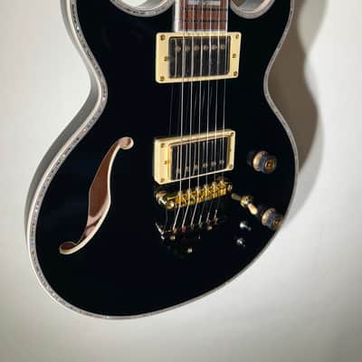 Ibanez Semi-Hollow 6-String Electric Guitar - (AR520H-BK) Black - In-House Adjusted image 2