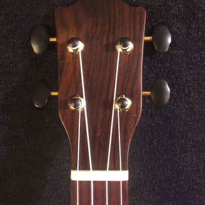 Handcrafted Soprano Ukulele, Curly Acacia, Curly Maple Archback , Abalone Inlay, Soft-bag, Bruce Wei UAG13-2024 image 2