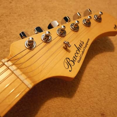 Bacchus Tactics White Blond Hand Made Telecaster Tele Type w/ P90 MIJ image 5