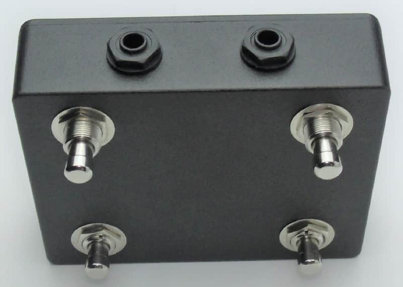 MM4B Four Button Momentary Remote Footswitch Pedal for Kemper and other effects image 1
