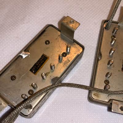 Gibson PAF 1958 / 59 - Unsealed Double white PAF set Nickel imagen 19