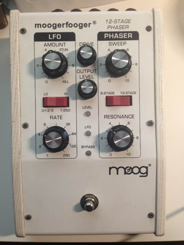 Moog Limited edition White Moogerfooger MF-103 12-Stage Phaser White image 1
