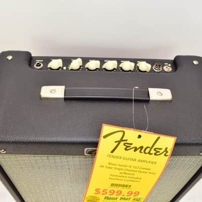 2024 Fender Blues Junior IV 15-Watt 1x12" Combo Guitar Amp w/ Footswitch image 3