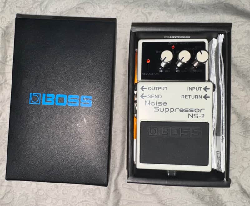 Boss NS-2 Noise Suppressor (Silver Label) 1989 - Present - White image 1