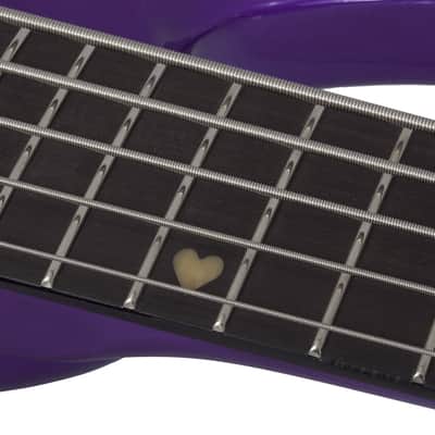 Schecter FreeZesicle-5 Freeze Purple image 8