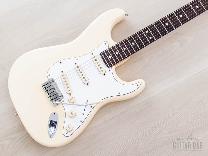 2017 Fender Jeff Beck Artist Series Stratocaster Olympic White, Near-Mint w/ Case, Hangtags