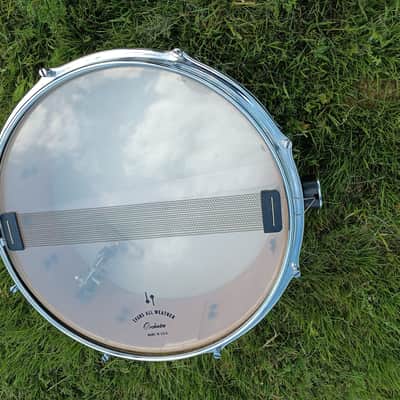 Sonor Teardrop snare drum 60's - Black and gold stripe/Biene Maja image 4