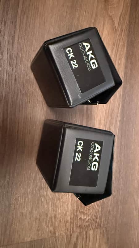 AKG 414 B ULS / TLii/ EB Vintage Stand Mount Mic image 1