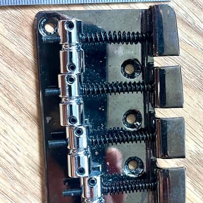 Bass bridge 5 cosmos black fast release from MTD 19mm spacing image 8