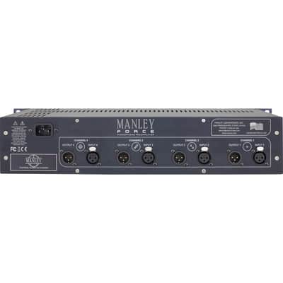 Manley Labs Force 4-Channel Vacuum Tube Microphone Preamplifier image 2