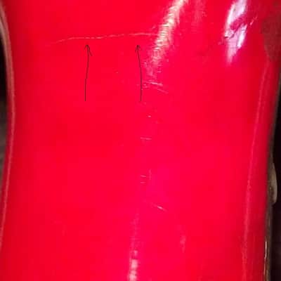 Gibson Thunderbird Bass 1991 Cardinal Red image 8