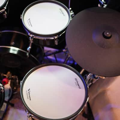 Roland VAD307 Acoustic Design Series Electronic V-Drum Kit 2022 - Present - Black image 2