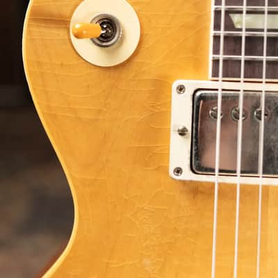 Gibson Custom Shop 1957 Les Paul Standard Murphy Lab Heavy Aged Electric Guitar - Natural with Hardshell Case image 14