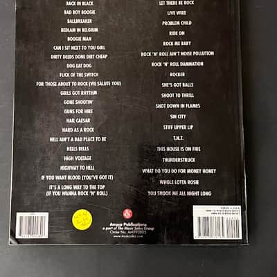 AC/DC Plug Me In Guitar Tablature Edition Book image 2