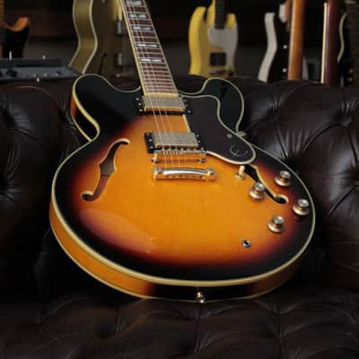 Epiphone Sheraton Pro II 2019 - Vintage Sunburst image 2