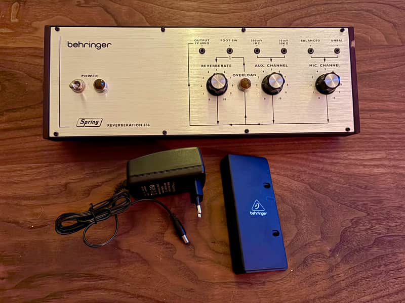 Immagine Behringer Model 636 Spring Reverb Unit 2024 - Present - Silver - 1