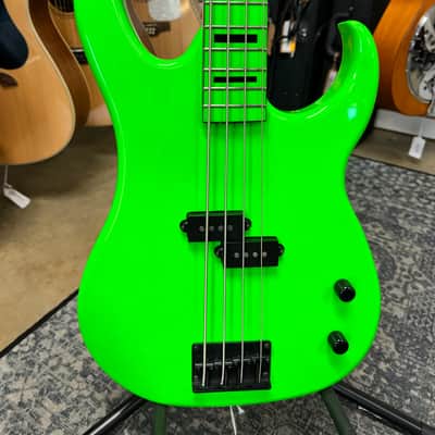 Dean Custom Zone 4-String Bass - Nuclear Green image 4