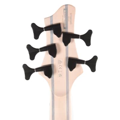 Ibanez BTB865MSTWF BTB Bass Workshop 5-String Electric Bass Multi scale Transparent White Flat image 10