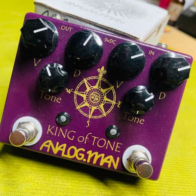 ギター ANALOG.MAN KING of TONE V4 Analogman King of Tone V4, w/Box+Case Candy USED