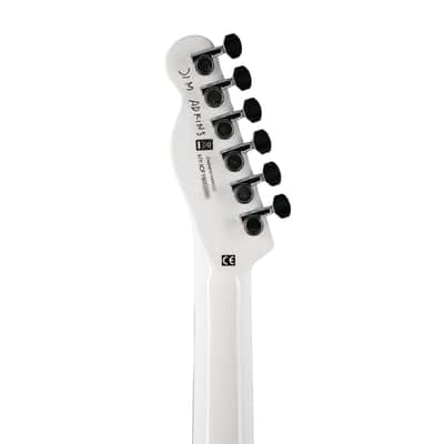 Fender Jim Adkins JA-90 Telecaster Thinline Electric Guitar, Maple FB, Laurel White, ICF1900XXXX image 9