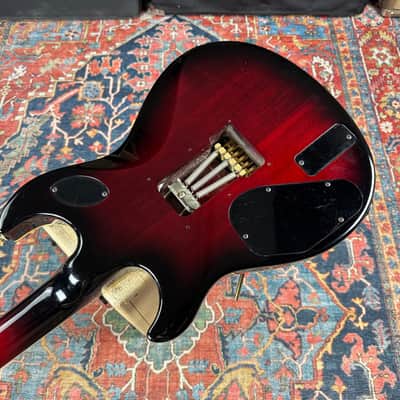 Yamaha SFX-1 Super Flighter MOD Red Burst - 1986 image 7