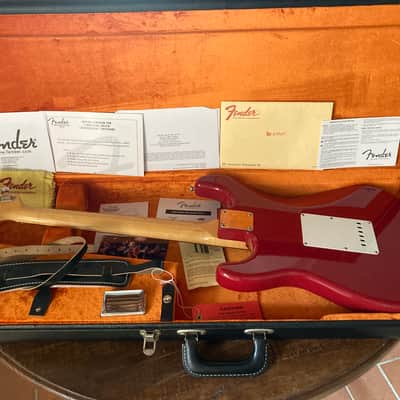 Fender American Vintage '65 Stratocaster Dakota Red (First Run / Flash Coat) – Outstanding Resonance & Tone image 8