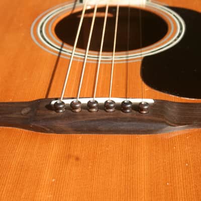 1978 Yairi YW800 B. Rosewood Jacaranda Japan Vintage - Natural+Vintage Hard Case image 17