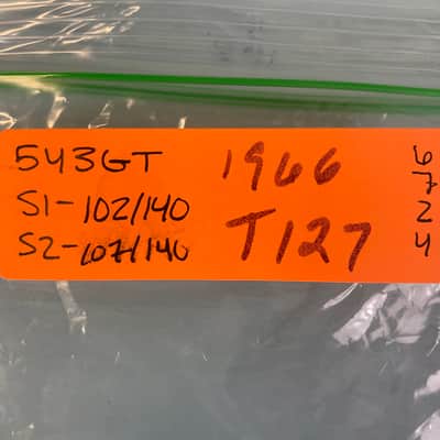1966 General Electric 5Y3GT Vintage GE Rectifier Tube! T127 image 7