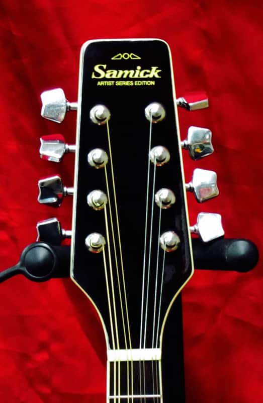Vintage Early 90's Samick SM20E Electric/Acoustic Mandolin Plays