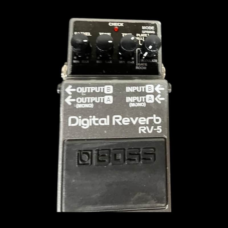 Boss RV-5 Digital Reverb (Dark Gray Label) 2002 - 2015 - Grey X12811 image 1