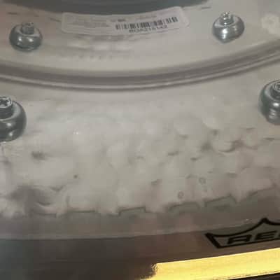 Ludwig LM405K Acrolite Hammered 6.5x14" 10-Lug Aluminum Snare Drum - Hammered Aluminum image 4