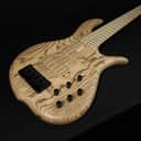 F Bass BN5 5 String Bass 2-Piece Natural Ash Body Maple Fingerboard