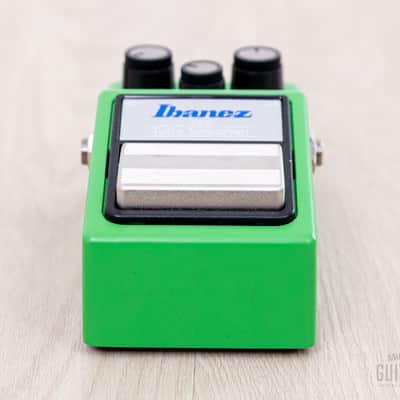 2000s Ibanez TS9 Tube Screamer Reissue Overdrive Guitar Effects Pedal Japan imagen 2