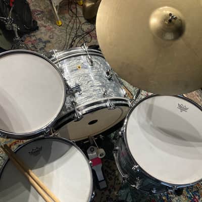 Ludwig, Charlie Watts Played, Super Classic 1968 - Sky Blue Pearl, 22,13,16 image 20