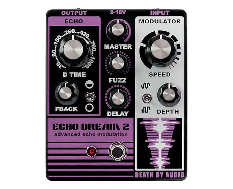 Death By Audio Echo Dream 2 Analog Delay w/ Fuzz Pedal image 1