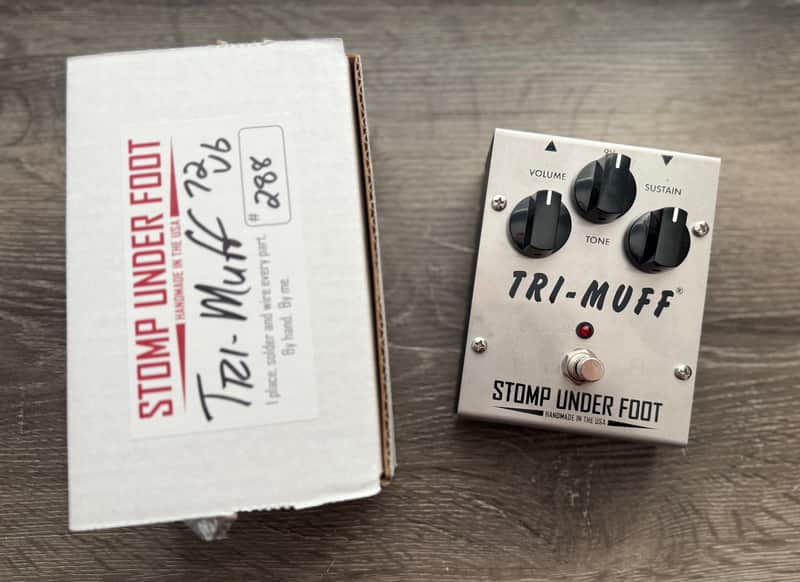 Stomp Under Foot Tri-Muff 1972 V6 Handwired image 1